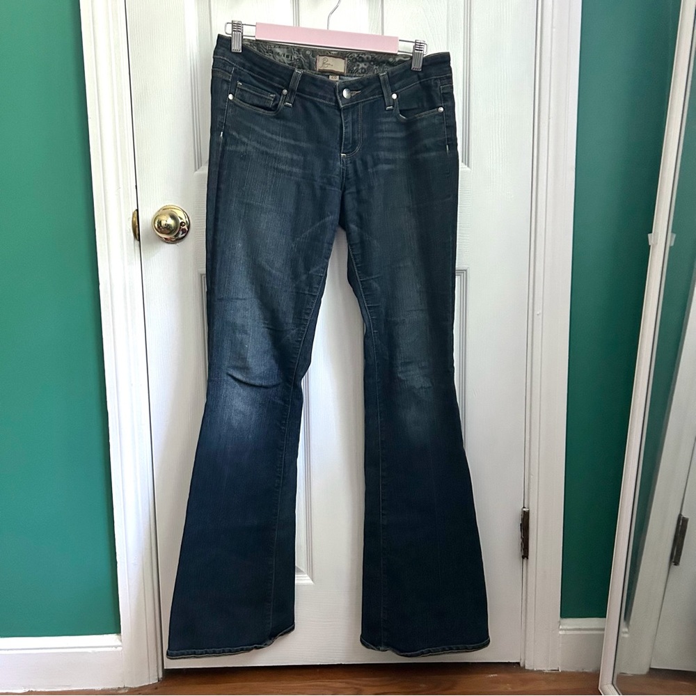 Paige Canyon Flare Jeans 28